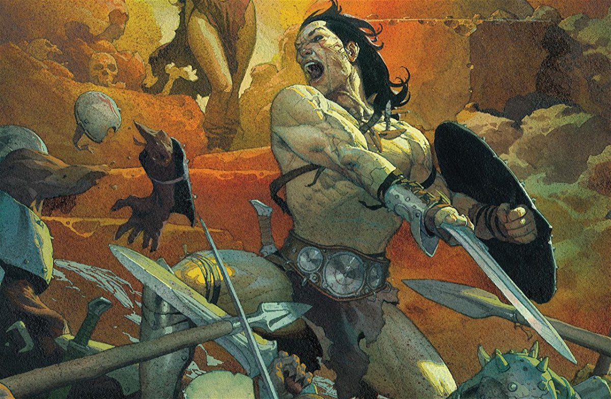 Cover di Conan The Barbarian #1