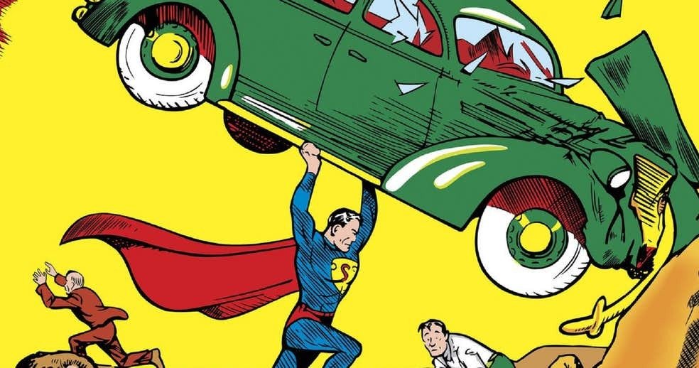 L'esordio di Superman su Action Comics 1