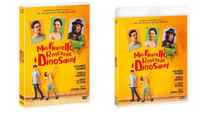 Mio fratello rincorre i dinosauri - edizione Home Video - DVD e Blu-ray
