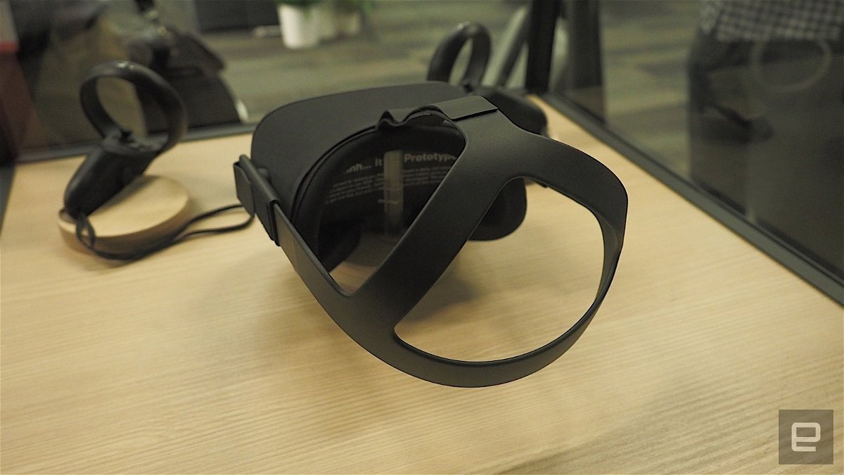 Il visore dell'Oculus Quest