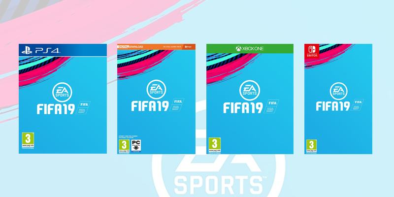 Le quattro versioni di FIFA 19