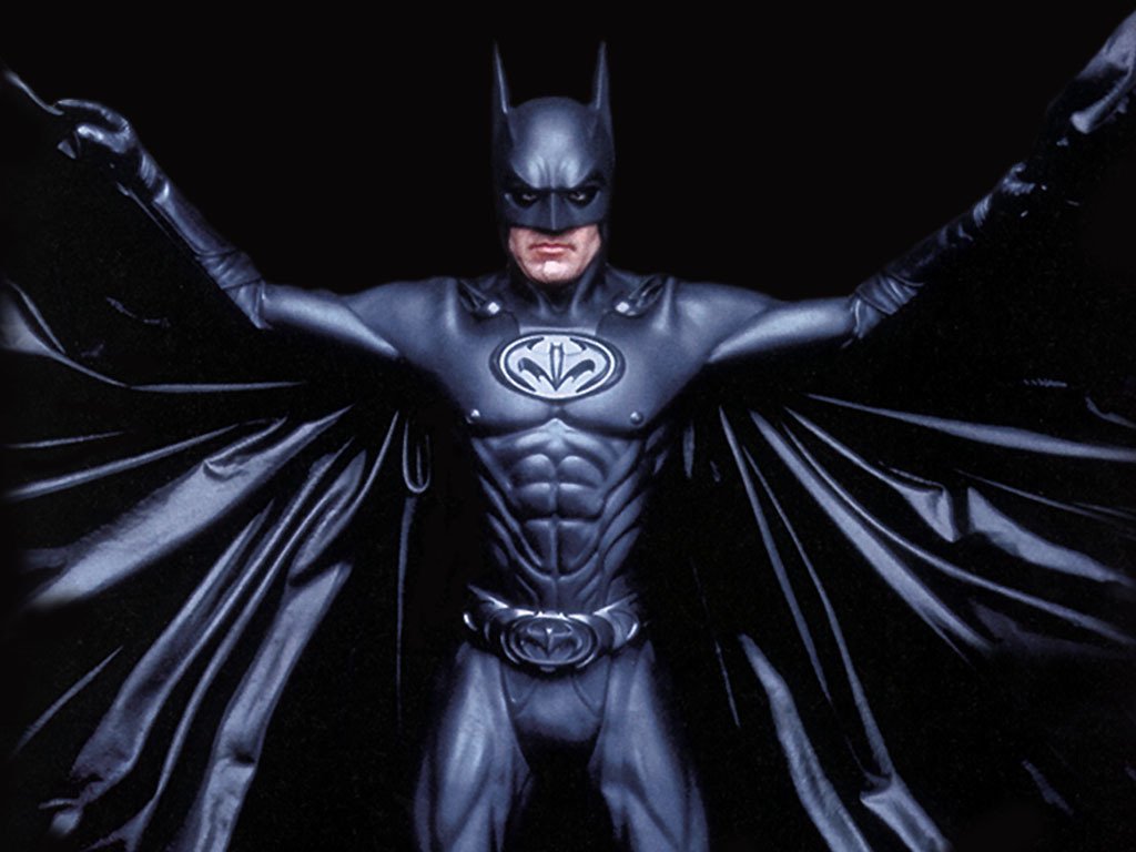 George Clooney è Batman in Batman & Robin