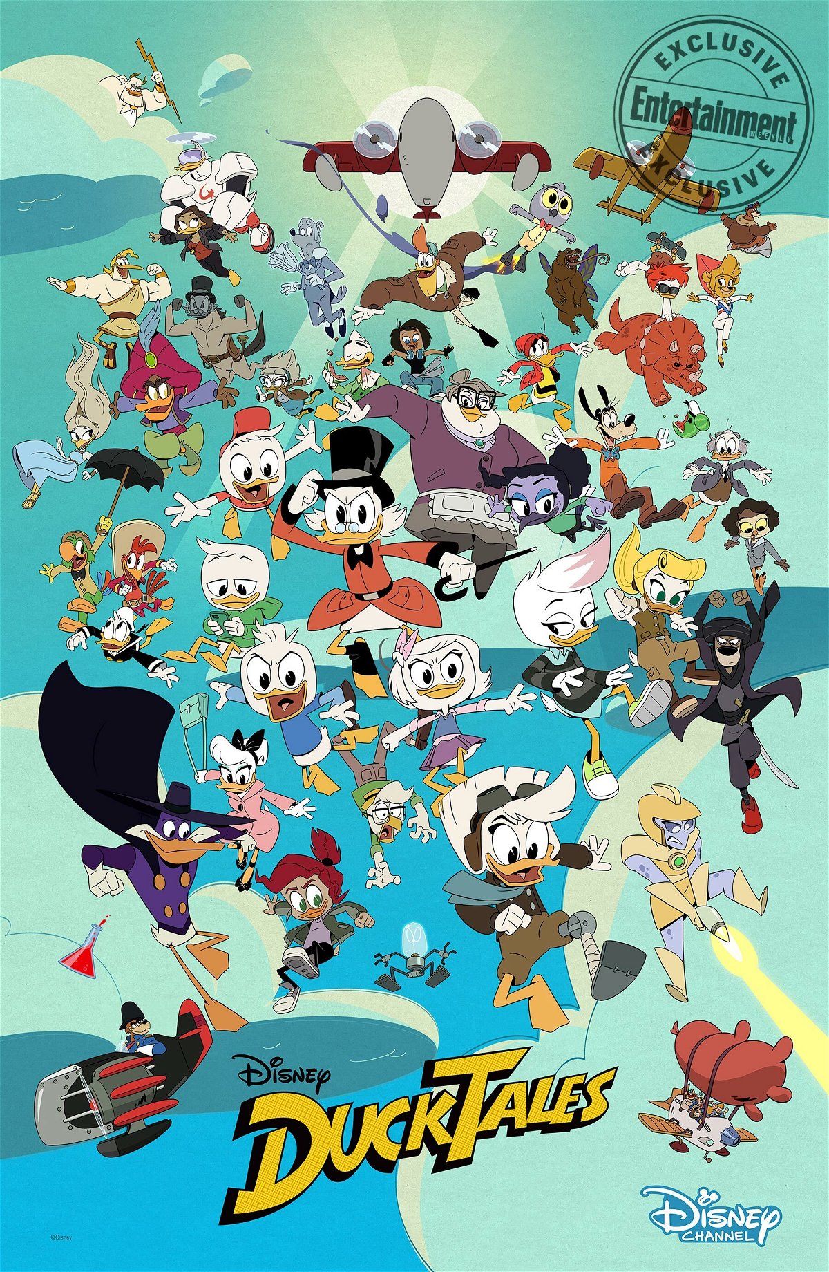I nuovi personaggi di Ducktales