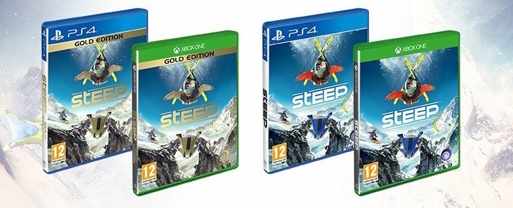 Steep per PS4 e Xbox One nella versione standard e gold