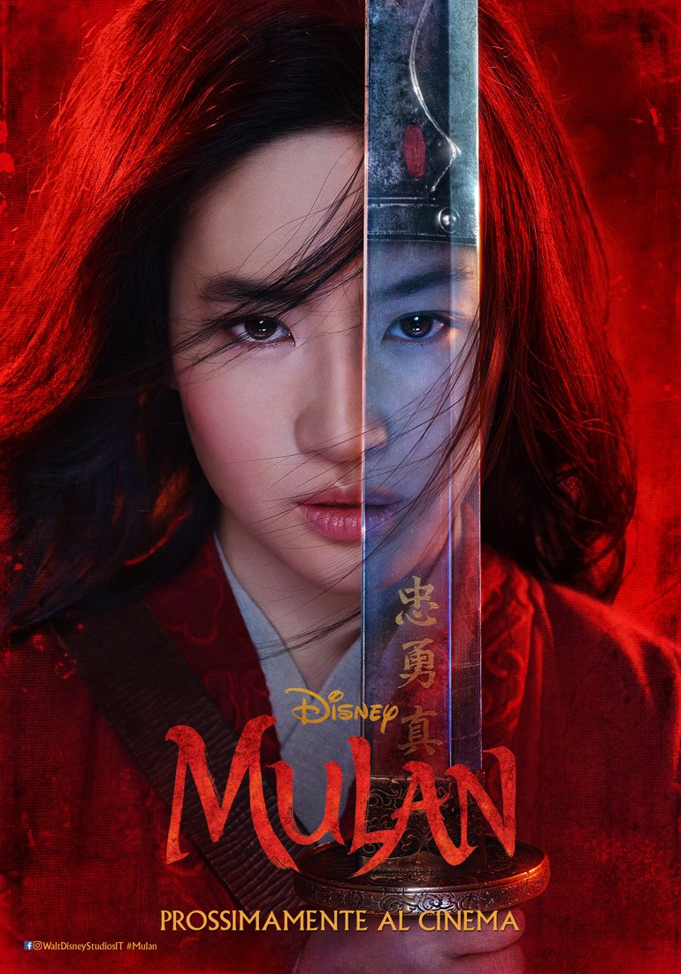 La locandina del live-action di Mulan