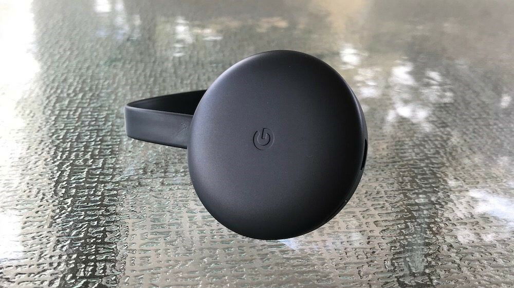 Chromecast 3 sfoggia la g di Google