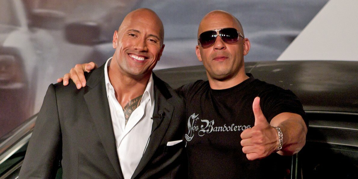 The Rock e Vin Diesel