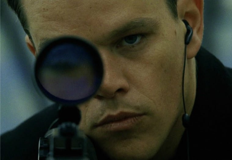 Jason Bourne che mira