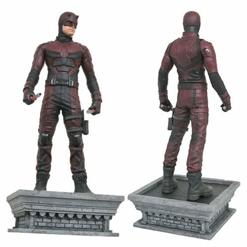 Fronte e retro statua Daredevil