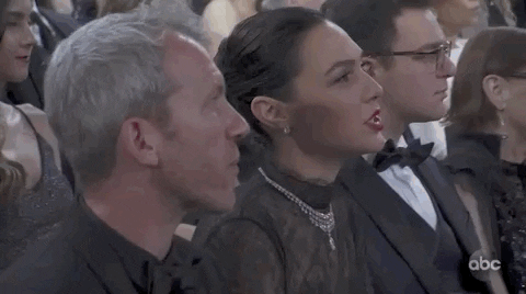 Gal Gadot reagisce all'esibizione di Eminem agli Oscar 2020