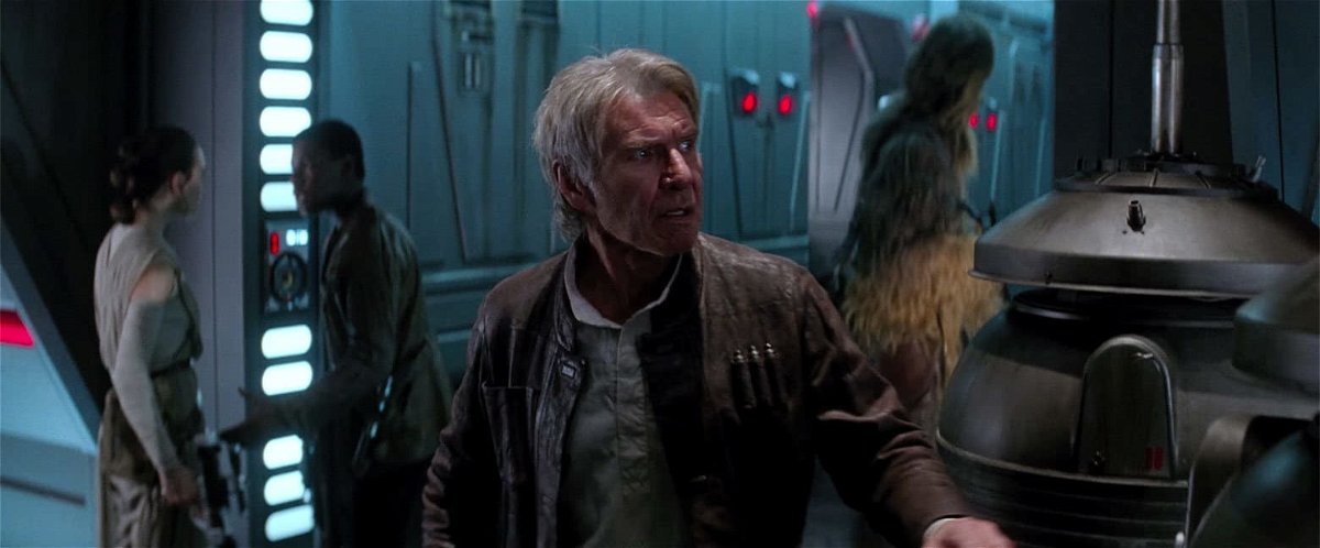 Harrison Ford in Star Wars: Il risveglio della Forza