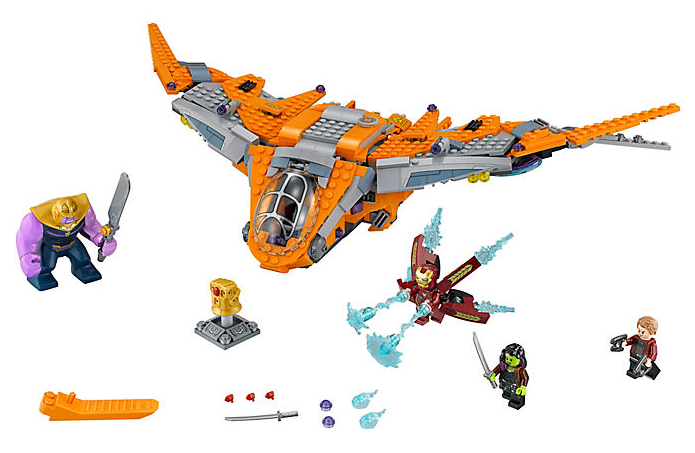 Dettagli del set LEGO Thanos: la battaglia finale