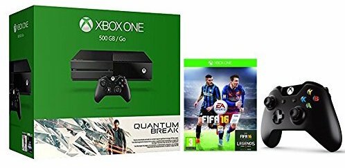 Xbox One 500Gb con Quantum Break e FIFA 16 e 2° Controller