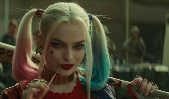 Un'immagine di Harley Quinn con la sua mazza