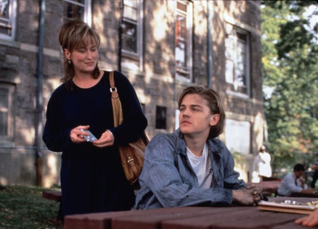 Meryl Streep e Leonardo DiCaprio in una scena de La stanza di Marvin