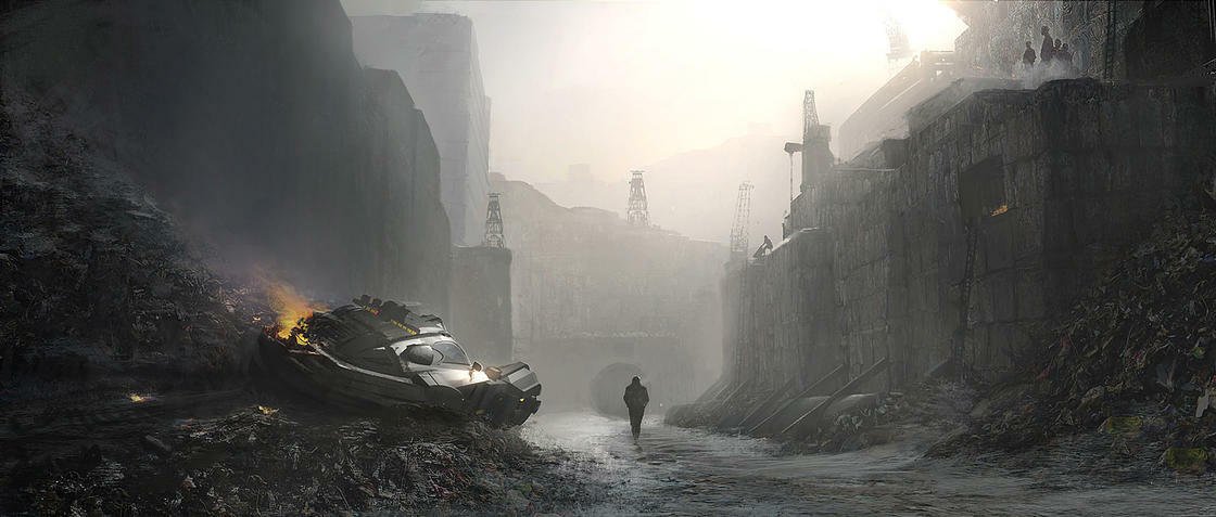 La concept art di Emmanuel Shiu per Blade Runner 2049