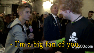 L'amicizia tra Ed Sheeran e Justin Bieber