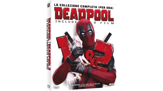 Deadpool 1 e Deadpool 2 - cofanetto Blu-ray