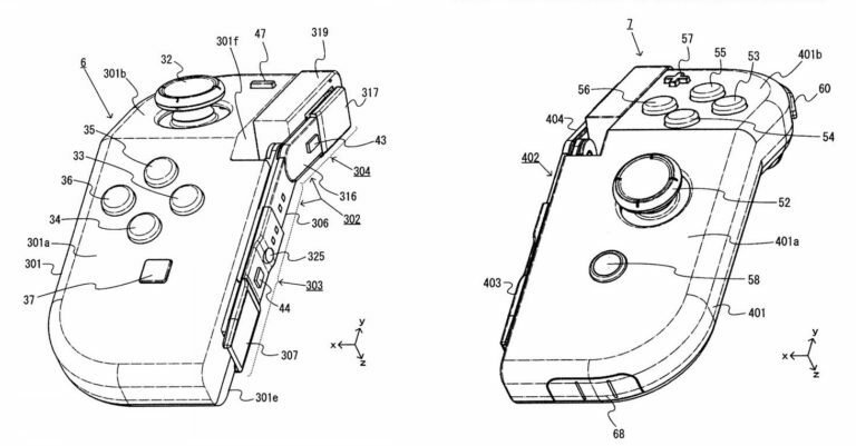 I Joy-Con pieghevoli secondo un brevetto di Nintendo