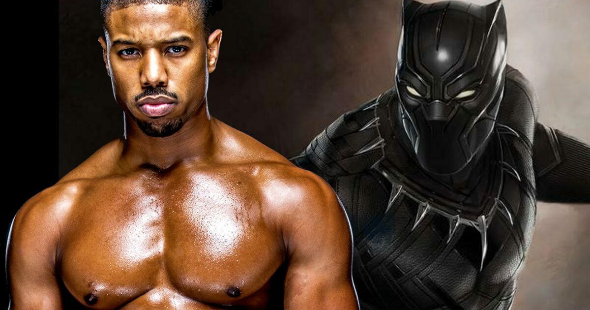 Clicca per vedere l'immagine originale Michael B. Jordan e il suo nemico Black Panther