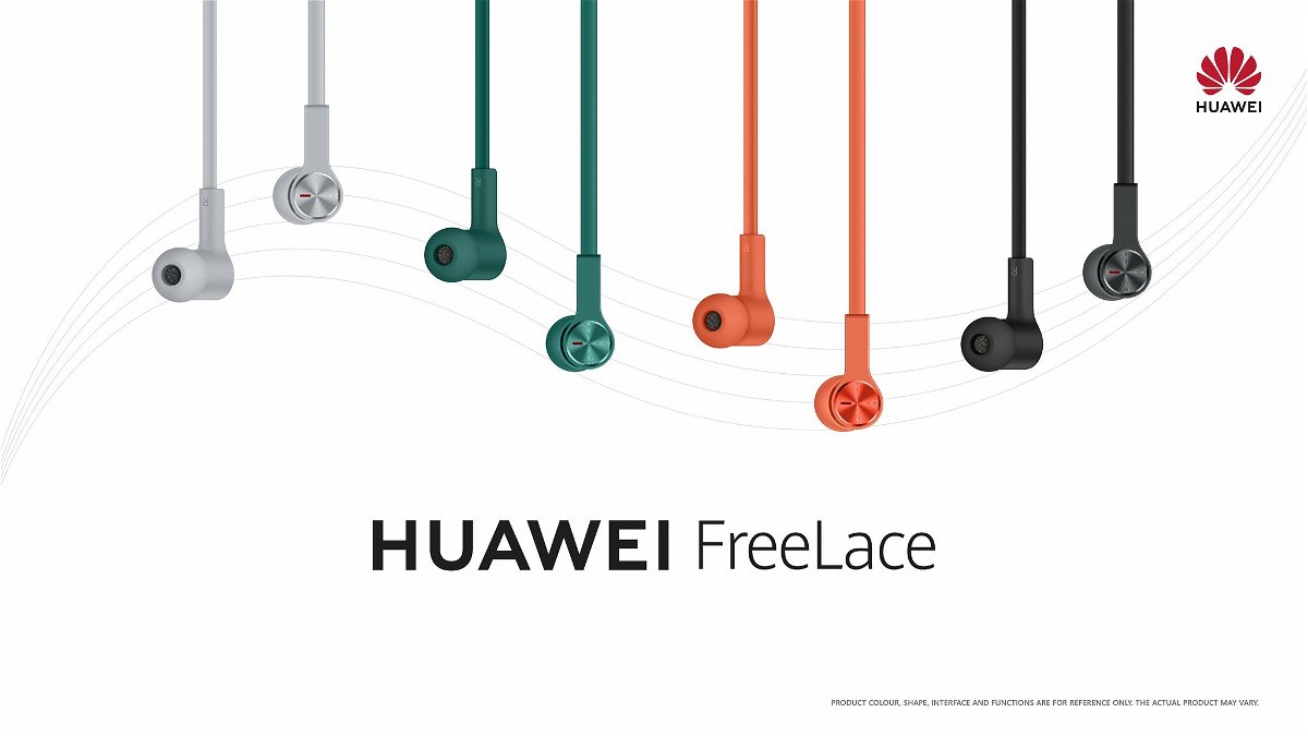 Immagine promozionale delle cuffie Huawei FreeLace