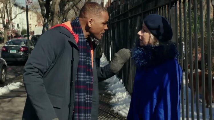 Will Smith e Helen Mirren in Collateral Beauty