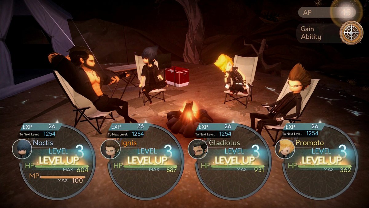 Final Fantasy XV: Pocket Edition schermata dal gioco mobile