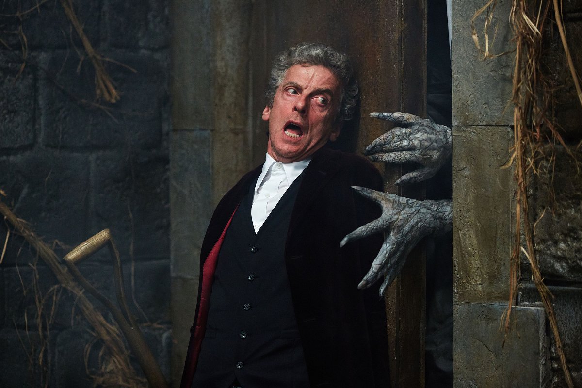 Peter Capaldi in una scena di Doctor Who