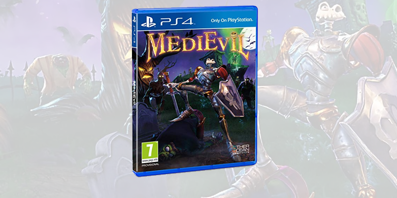 La boxart di MediEvil su PS4