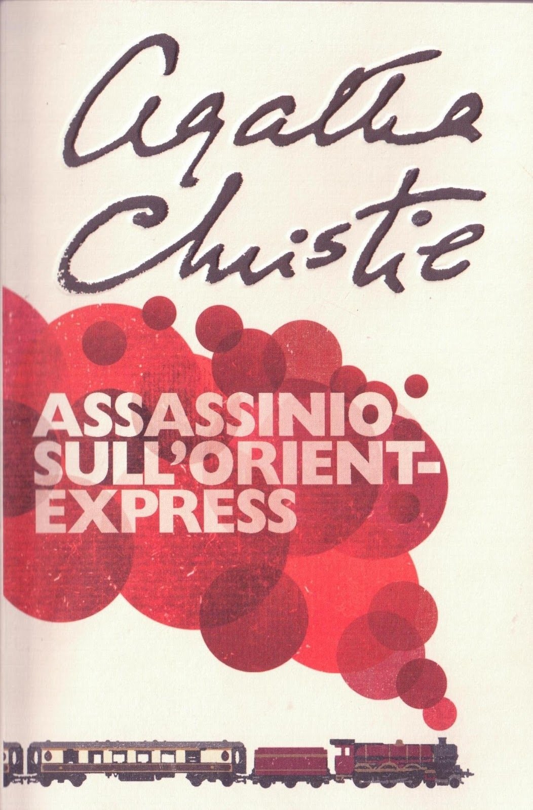 La copertina di Assassinio sull'Orient Express
