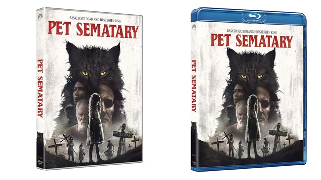 Pet Sematary e Brightburn - L’angelo del male, i due film nei formati DVD e Blu-ray