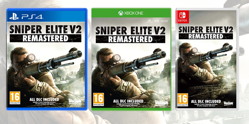 La boxart di Sniper Elite V2 Remastered