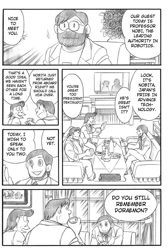 Nobita diventa un famoso ingegnere nel finale di Sato