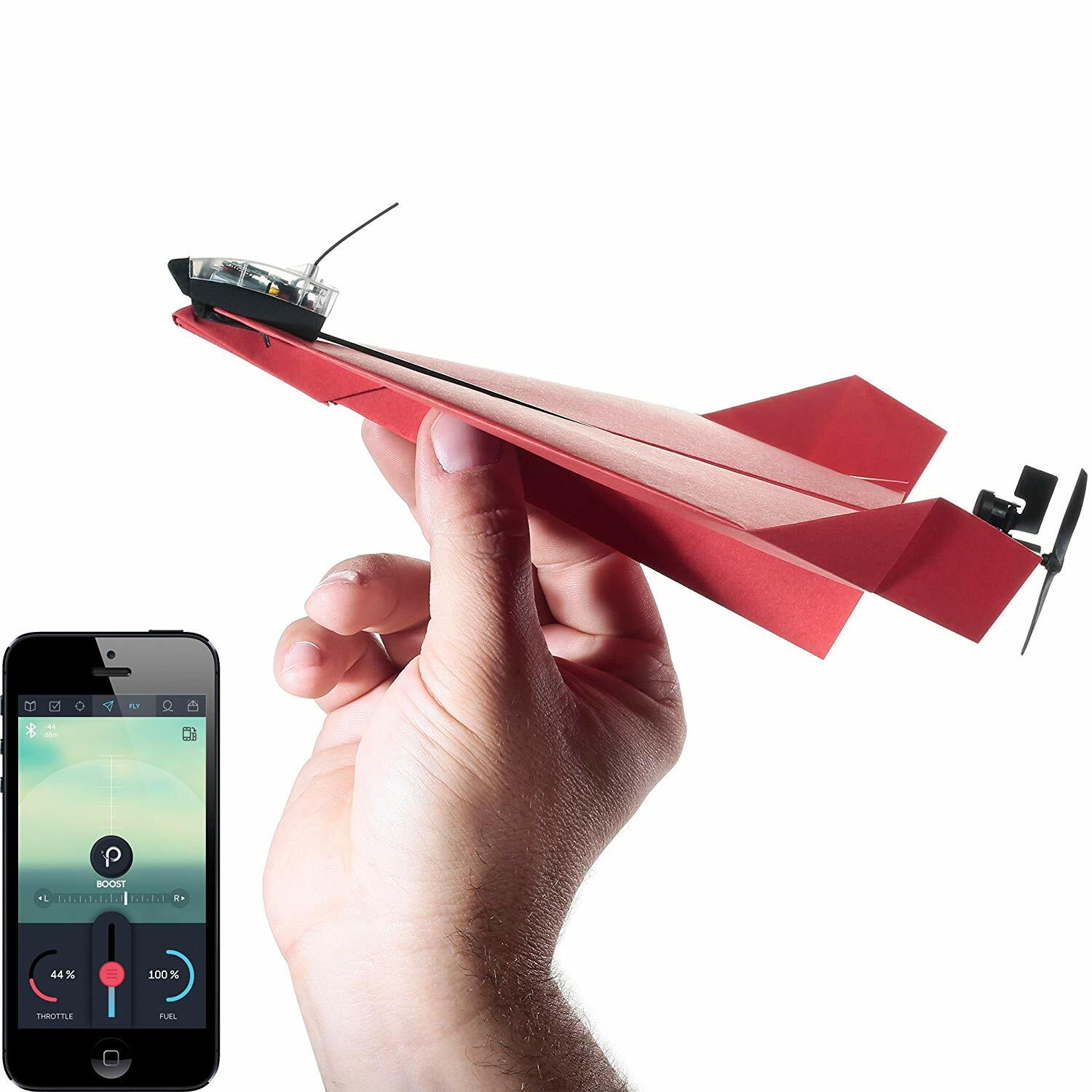 Aereo di carta da pilotare con smartphone