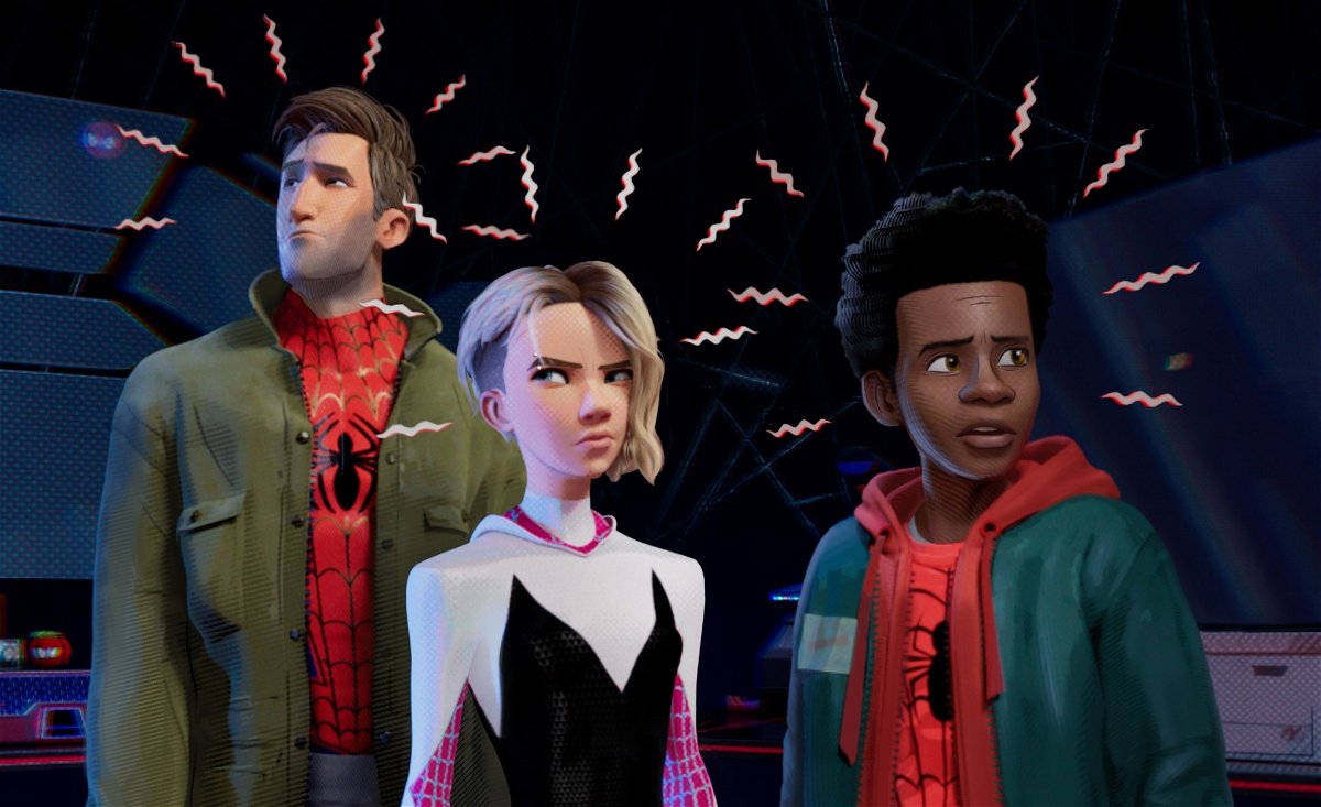 Alcuni dei personaggi di Spider-Man: Un Nuovo Universo