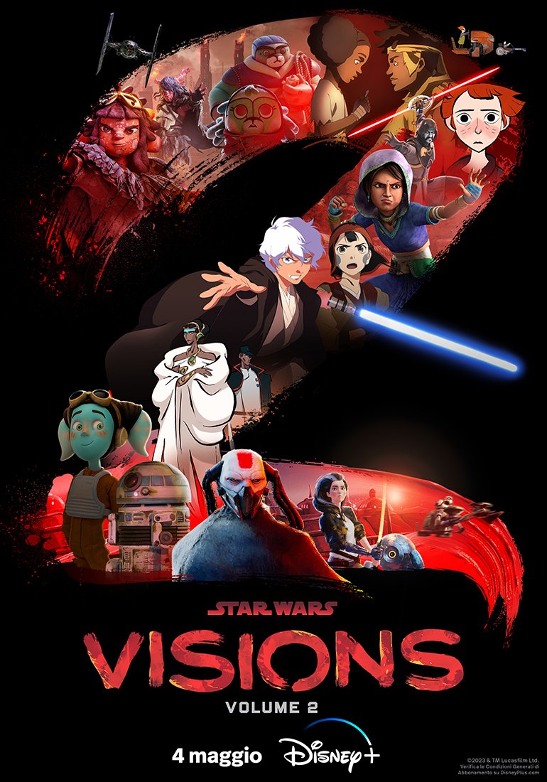 I personaggi di Star Wars Vision S02