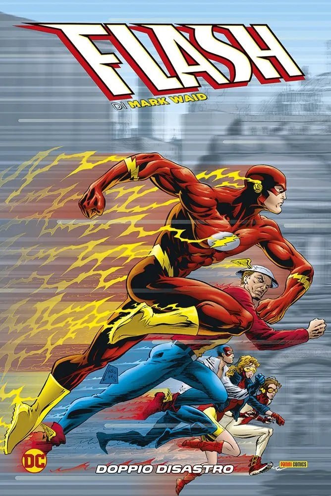 La copertina del terzo omnibus edito da Panini DC Italia del Flash di Mark Waid
