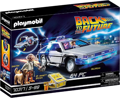 Set Playmobil DeLorean Ritorno al futuro 2
