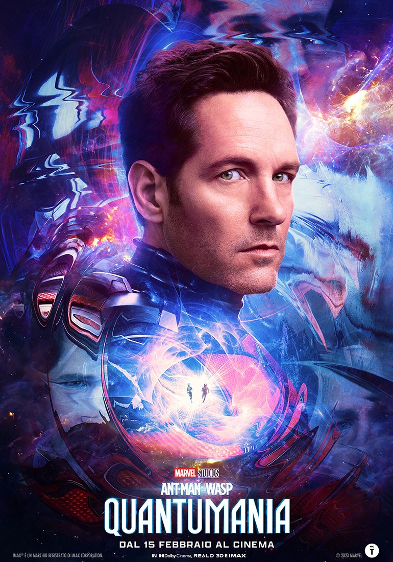 Ant-Man and the Wasp: Quantumania | Character Poster Ant-Man - Paul Rudd