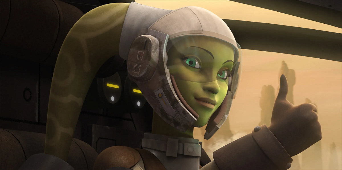 Hera Syndulla nella serie Star Wars Rebels.