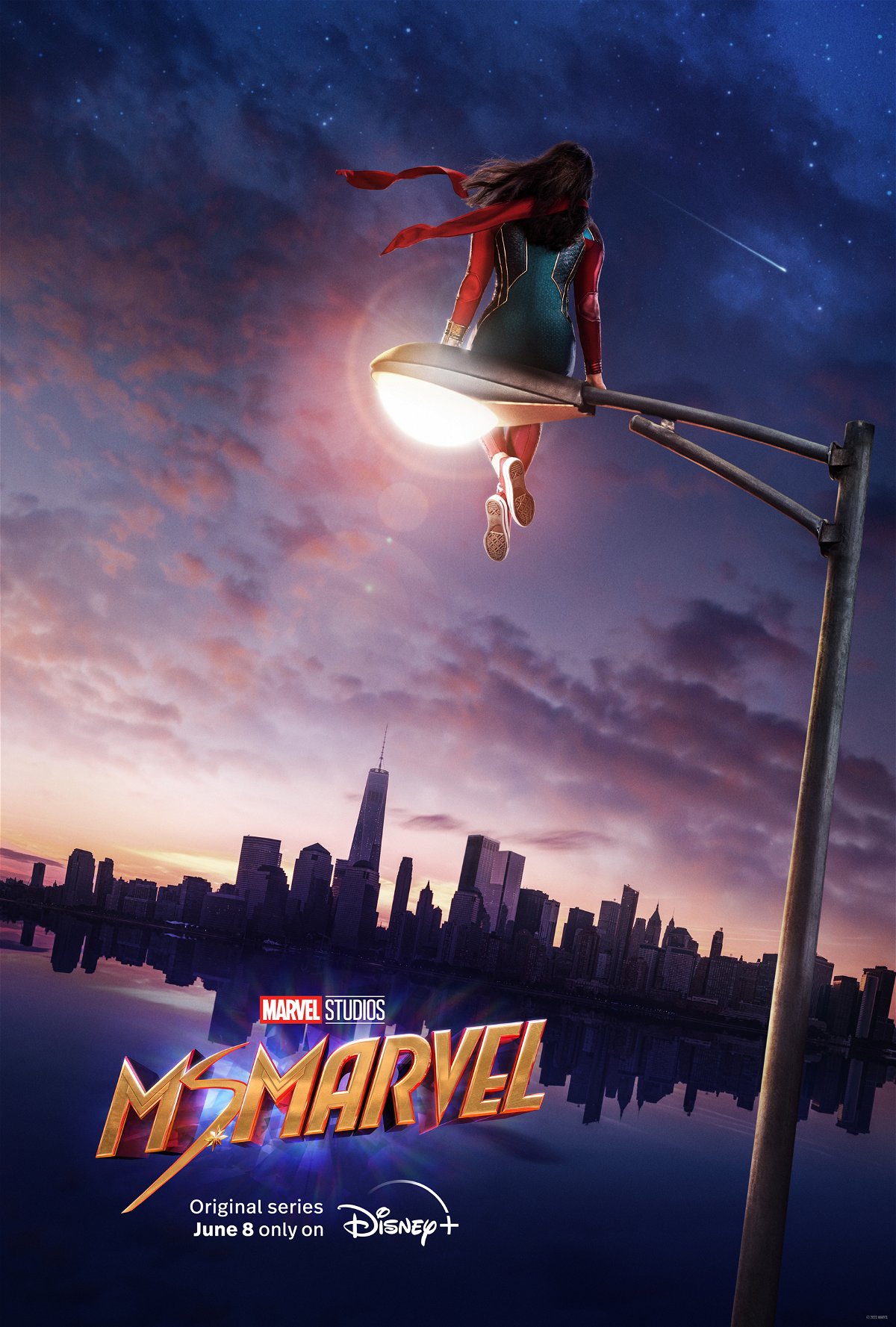 Il poster promozionale di Ms Marvel