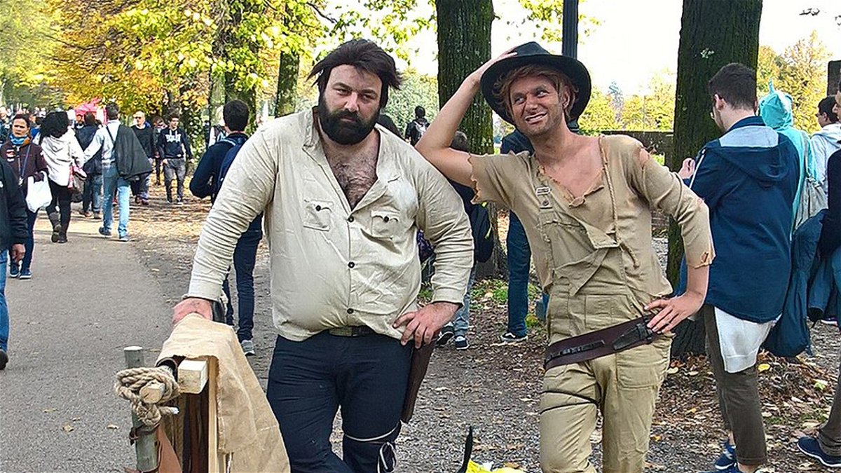 Cosplayer Bud Spencer e Terence Hill