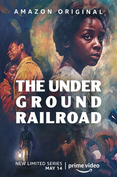 Il cast nella locandina di The Underground Railroad