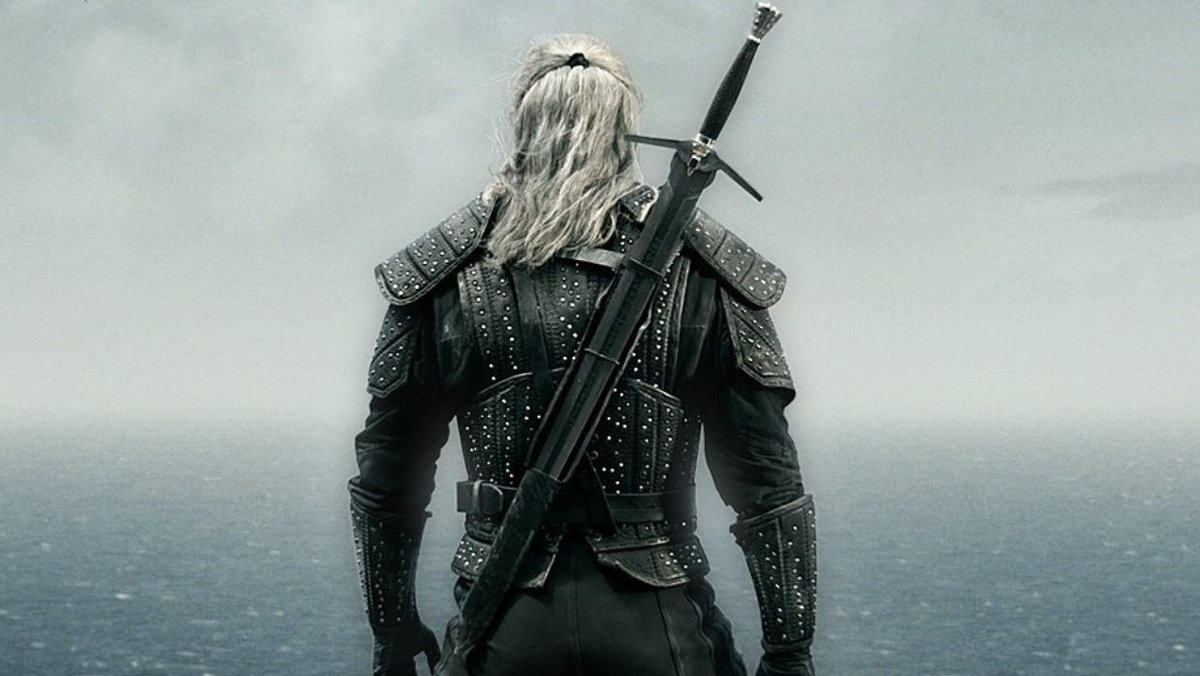 Henry Cavill nel poster di The Witcher
