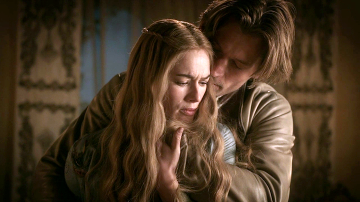 Cersei e Jaime in scena