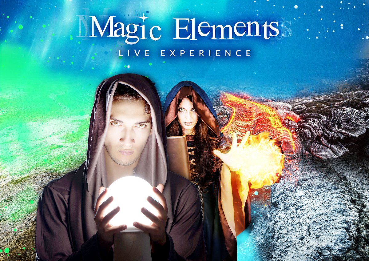Lo spettacolo Magic Elements