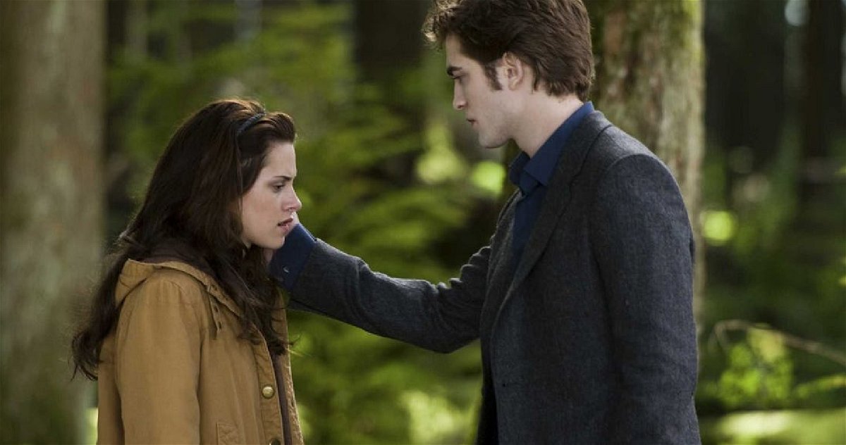 Bella ed Edward in una scena di Twilight