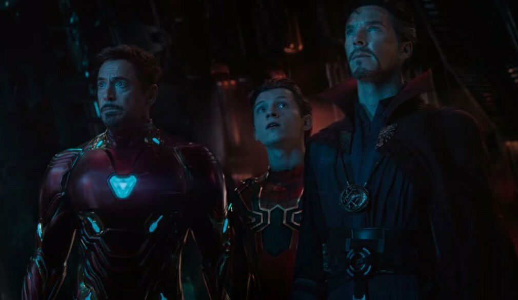 Clicca per vedere l'immagine originale Iron Man, Spider-Man e Doctor Strange aprono lo spot di Avengers: Infinity War
