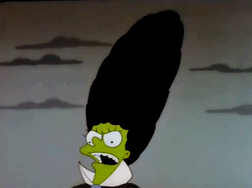 Clicca per vedere l'immagine originale Marge Simpson in una scena della serie TV