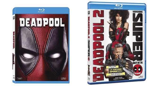 Deadpool e Deadpool 2 - i due film in formato Blu-ray